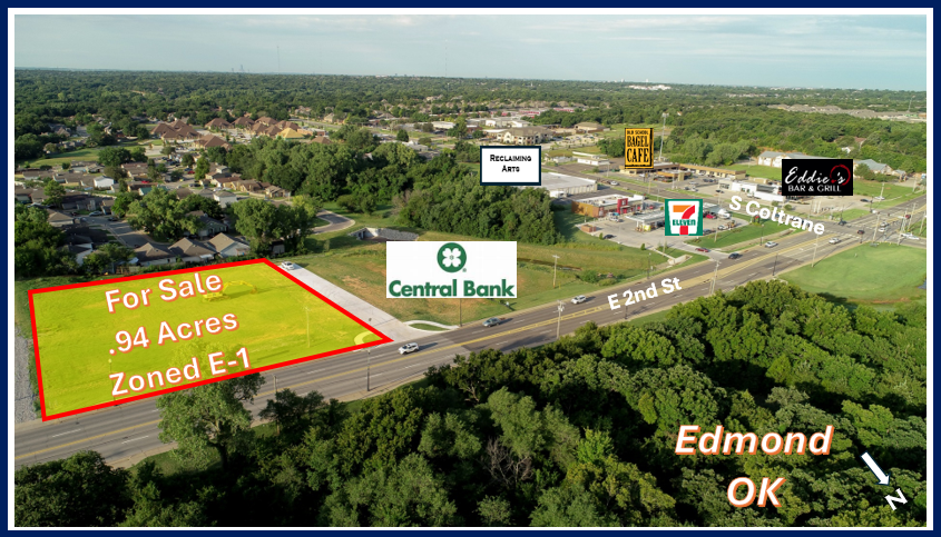 E 2nd St St, Edmond, OK for sale - Building Photo - Image 1 of 3