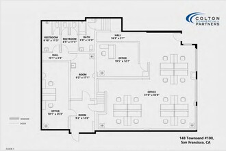 148 Townsend St, San Francisco, CA for lease Floor Plan- Image 1 of 1