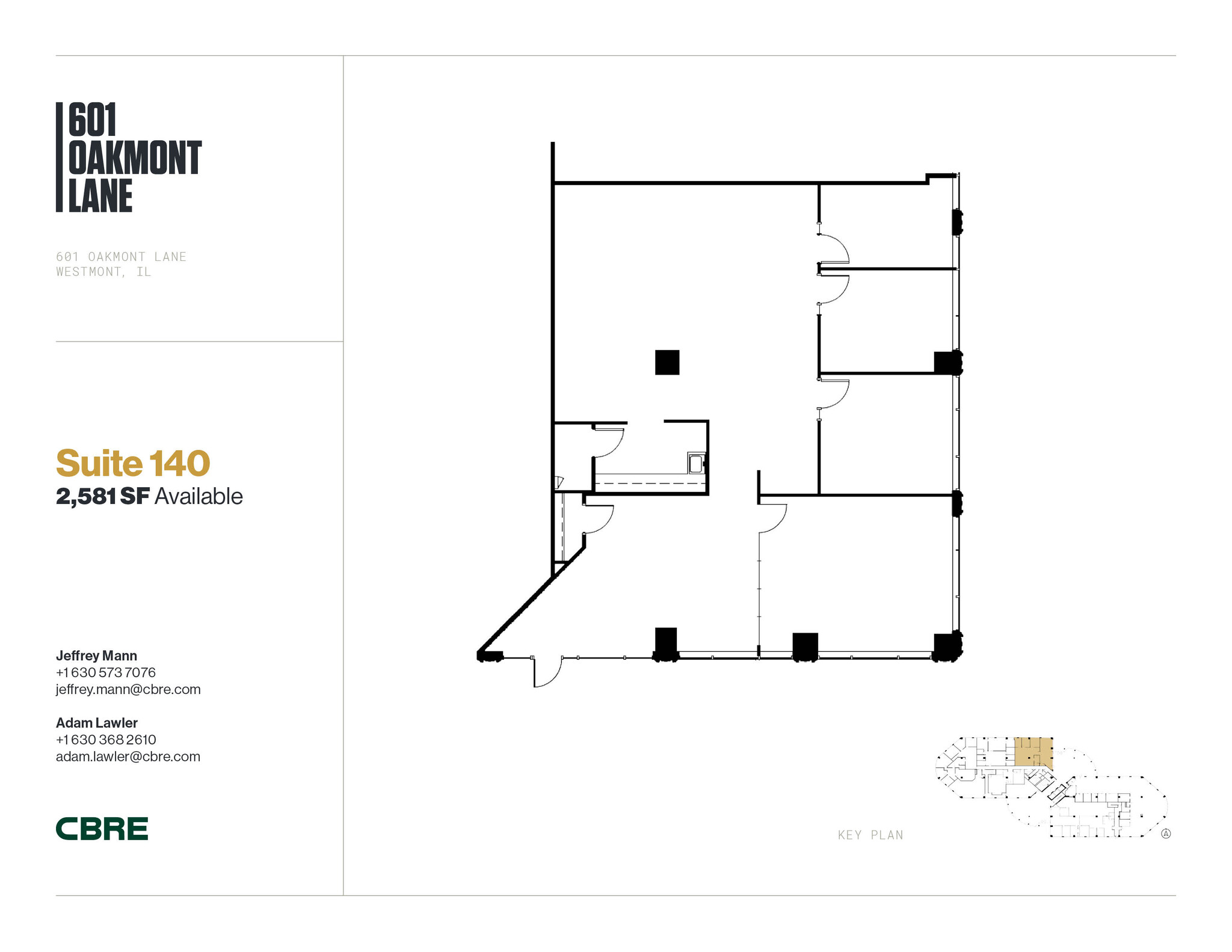 601 Oakmont Ln, Westmont, IL for sale Floor Plan- Image 1 of 1