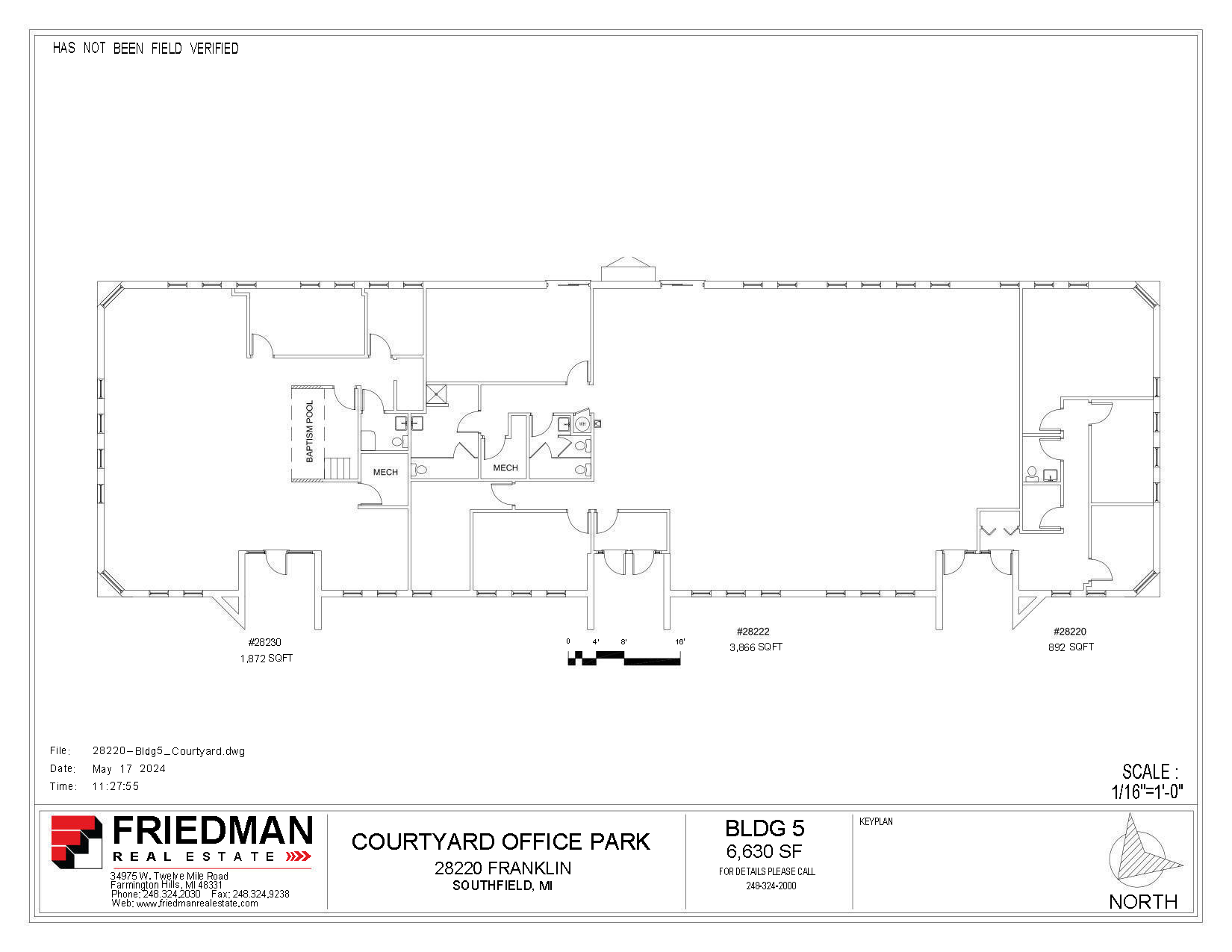 28280-28290 Franklin Rd, Southfield, MI for lease Floor Plan- Image 1 of 1