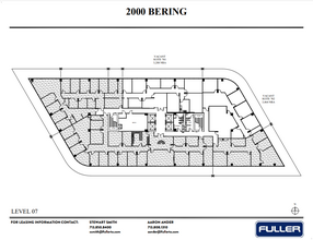 2000 Bering Dr, Houston, TX for lease Floor Plan- Image 1 of 1