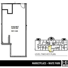 110 2nd St S, Waite Park, MN for lease Floor Plan- Image 1 of 4