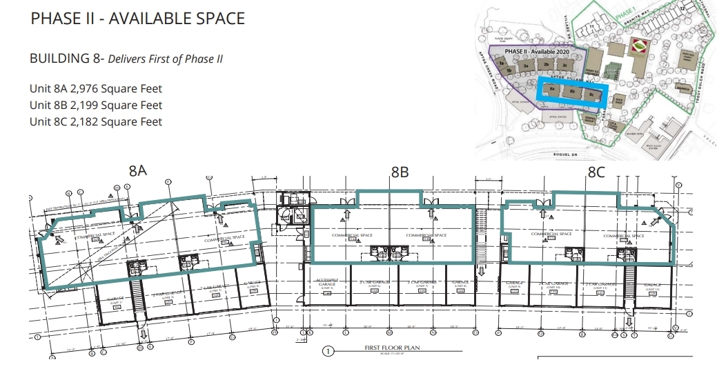 Aptos Village, Aptos, CA for lease Floor Plan- Image 1 of 1