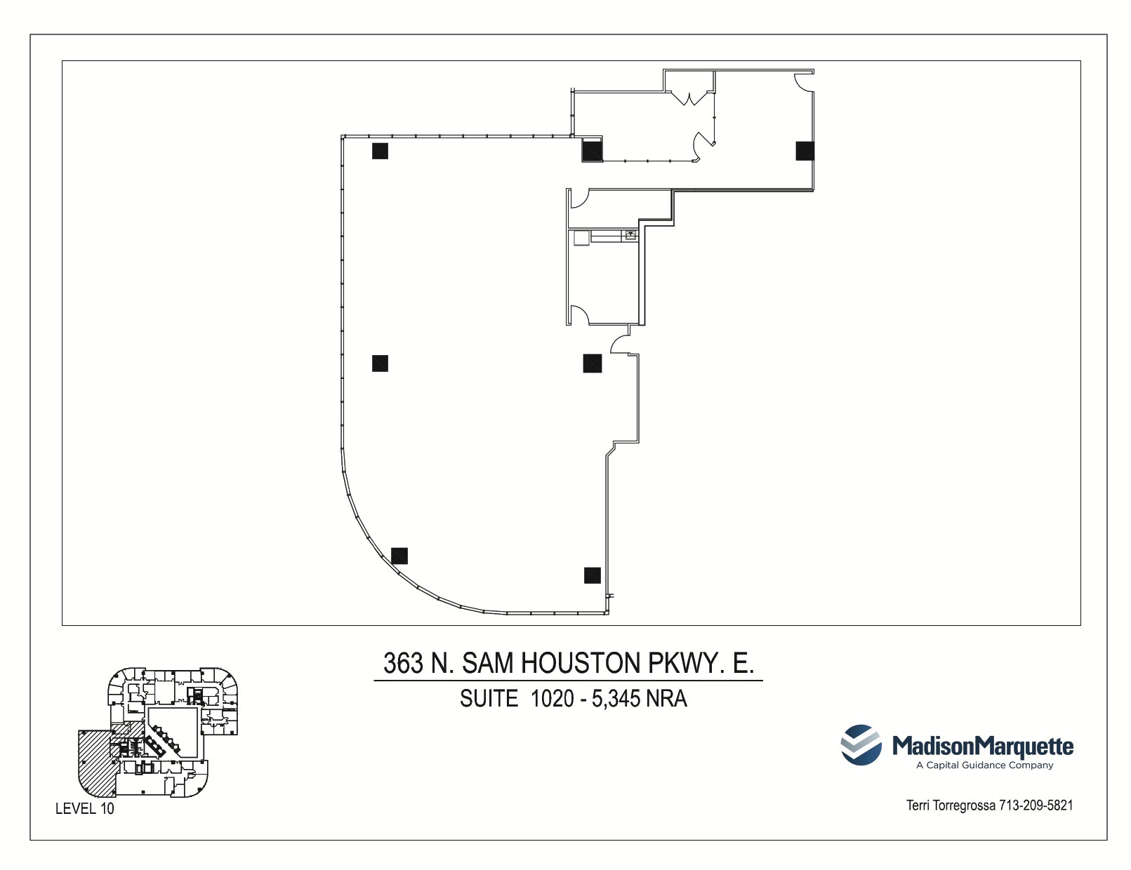 363 N Sam Houston Pky E, Houston, TX for lease Floor Plan- Image 1 of 1