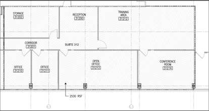 8500 Executive Park Ave, Merrifield, VA for lease Floor Plan- Image 1 of 1