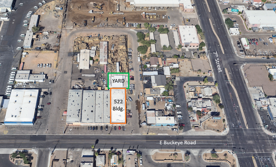 522 E Buckeye Rd, Phoenix, AZ for lease - Building Photo - Image 1 of 6