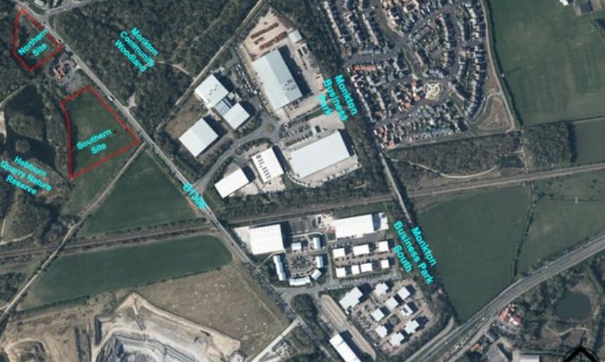 Mill Ln, Hebburn for sale - Aerial - Image 2 of 2