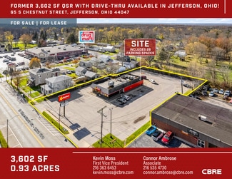 More details for 65 S Chestnut St, Jefferson, OH - Retail for Lease