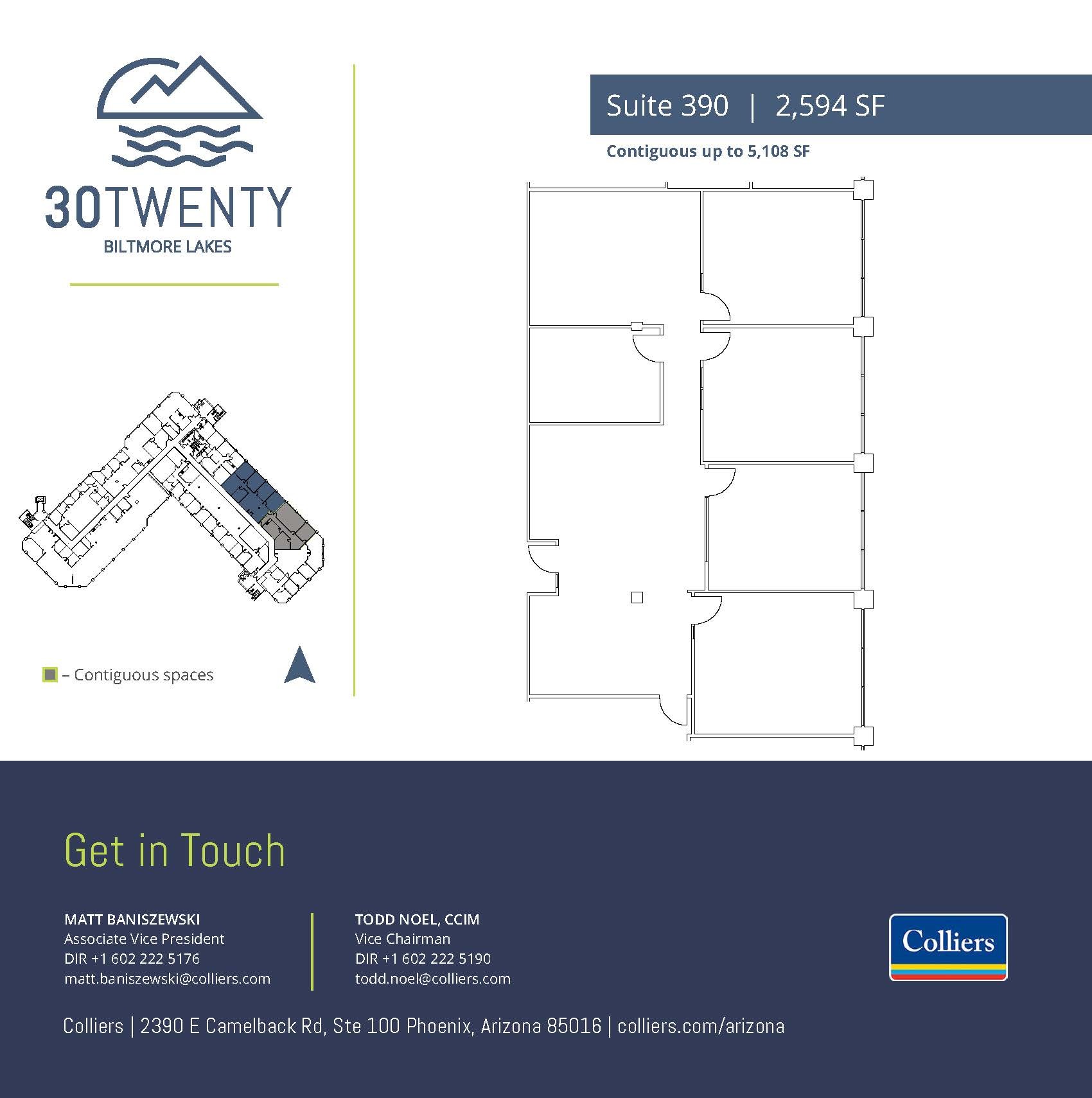 3020 E Camelback Rd, Phoenix, AZ for lease Floor Plan- Image 1 of 2