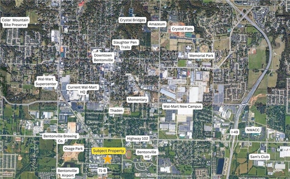 1705 S Walton Blvd, Bentonville, AR for sale - Building Photo - Image 1 of 53