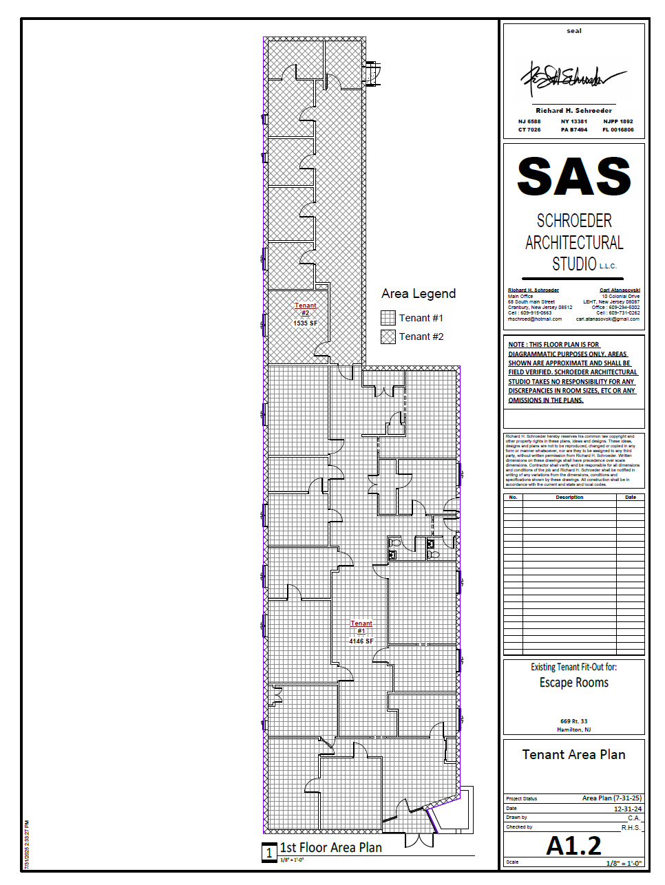 691 New Jersey 33, Hamilton Township, NJ for lease Floor Plan- Image 1 of 1
