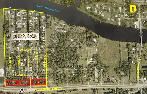 2480 Gardner Rd., Alva, FL for sale - Aerial - Image 2 of 2