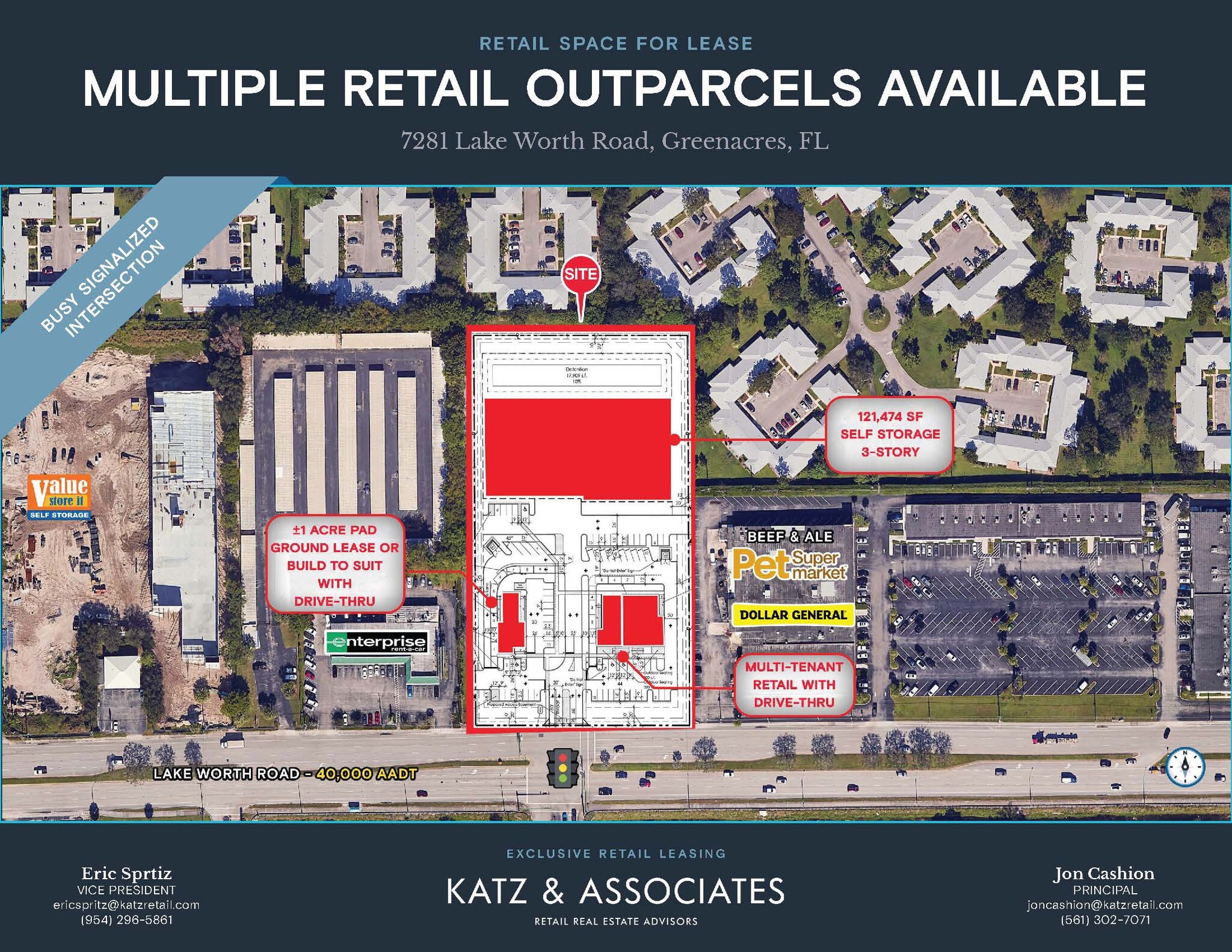 7281 Lake Worth Rd, Greenacres, FL for lease Building Photo- Image 1 of 4