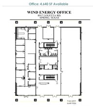 8917 Louetta Rd, Spring, TX for lease Floor Plan- Image 1 of 1