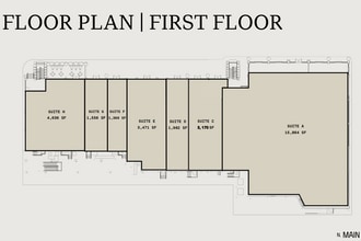 505 N Main St, Greenville, SC for lease Floor Plan- Image 1 of 2