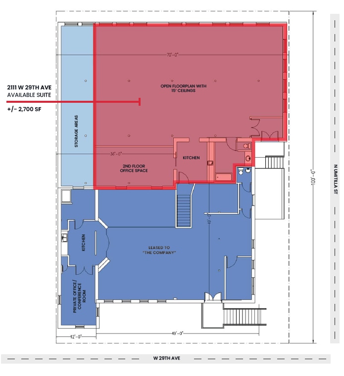 2101-2111 W 29th Ave, Denver, CO for sale Floor Plan- Image 1 of 1