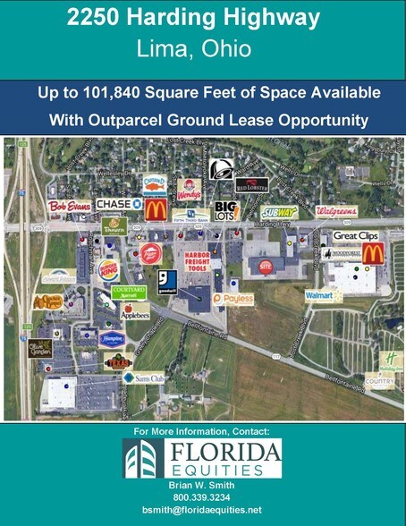 2250 Harding Hwy, Lima, OH for sale - Building Photo - Image 1 of 1