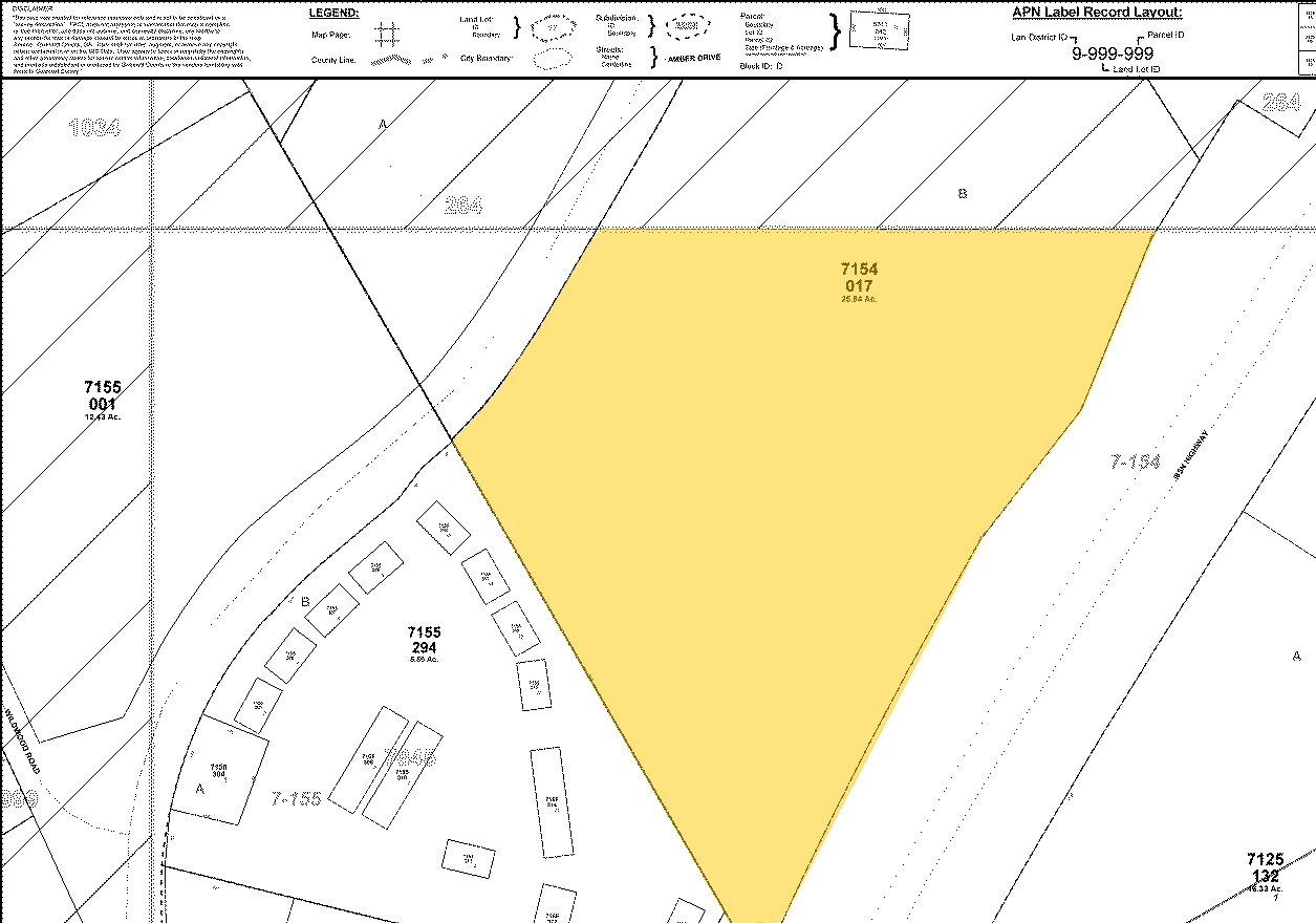 1110 Satellite Blvd, Suwanee, GA for sale Plat Map- Image 1 of 1