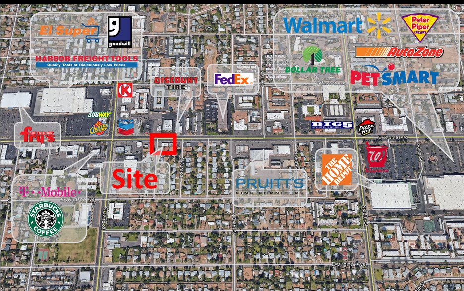 3245 E Thomas Rd, Phoenix, AZ for sale - Building Photo - Image 1 of 1