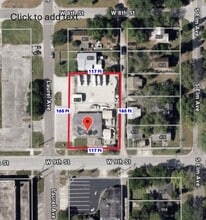414 W 9th St, Sanford, FL - AERIAL map view