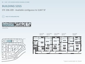 5205 Avenida Encinas, Carlsbad, CA for lease Floor Plan- Image 2 of 2
