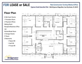 944 Cypress Village Blvd, Sun City Center, FL for lease Floor Plan- Image 2 of 2