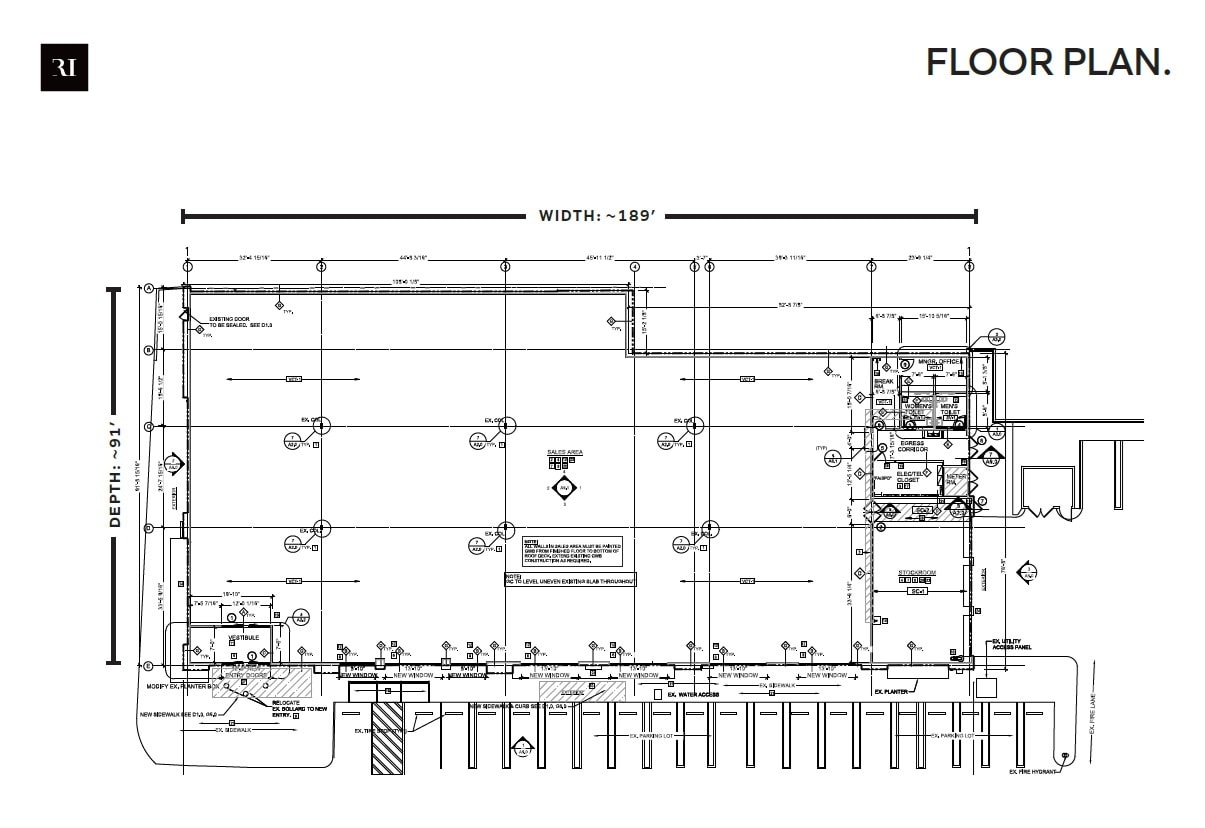 1109 W Valley Pky, Escondido, CA for lease Floor Plan- Image 1 of 1