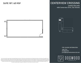 4538 Centerview Dr, San Antonio, TX for lease Floor Plan- Image 1 of 1
