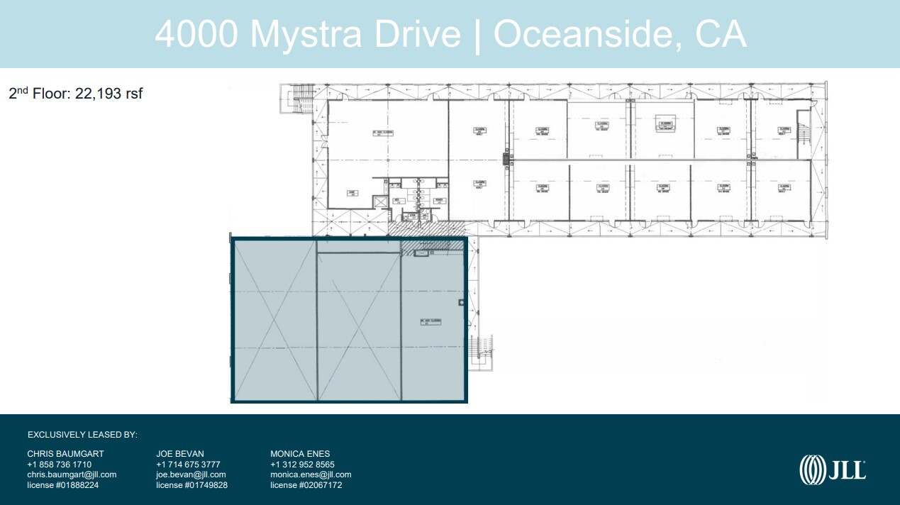 4000 Mystra Dr, Oceanside, CA for lease Floor Plan- Image 1 of 1