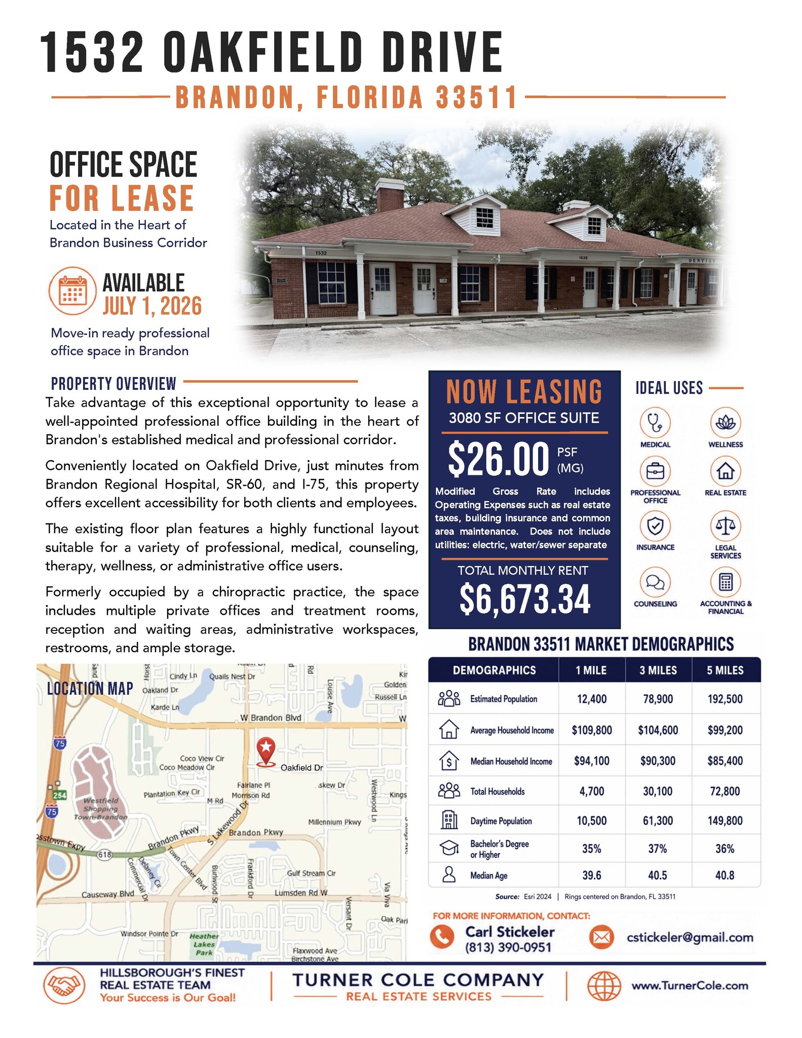 1532 Oakfield Dr, Brandon, FL for lease Other- Image 1 of 28