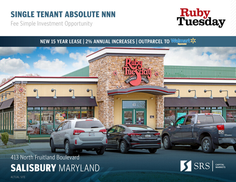 413 N Fruitland Blvd, Salisbury, MD 21801 - Ruby Tuesday | LoopNet