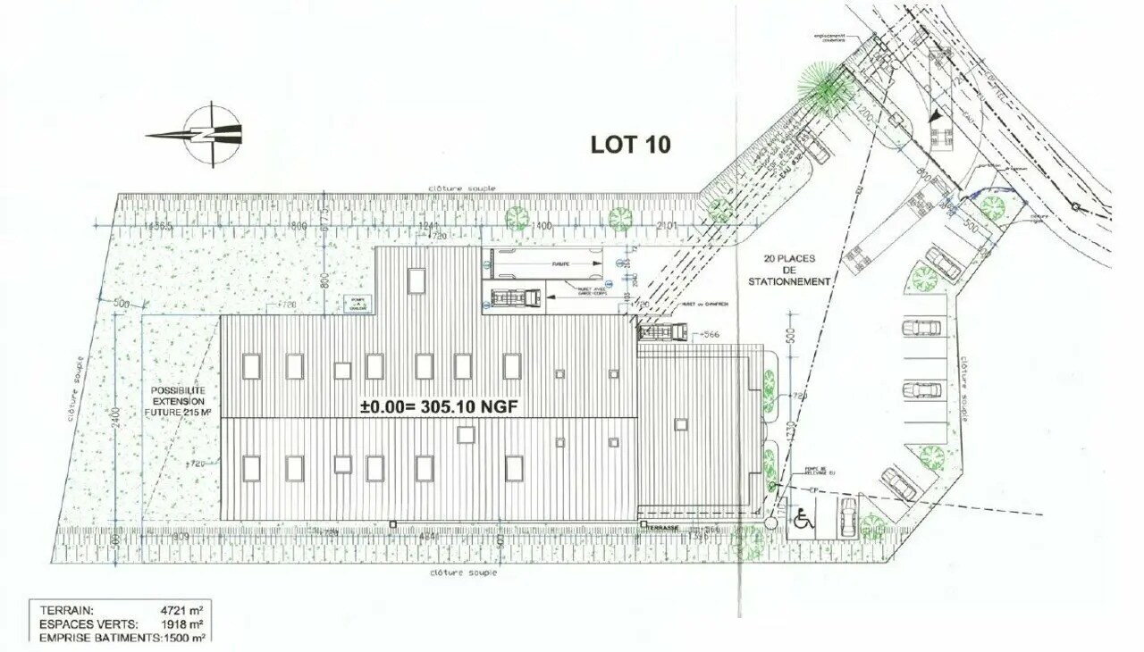 Office in Fleurieux-sur-l'Arbresle for lease Floor Plan- Image 1 of 4