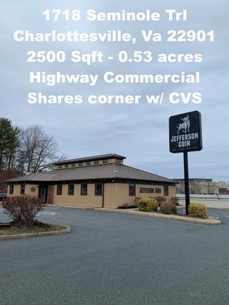 More details for 1718 Seminole Trl, Charlottesville, VA - Retail for Sale