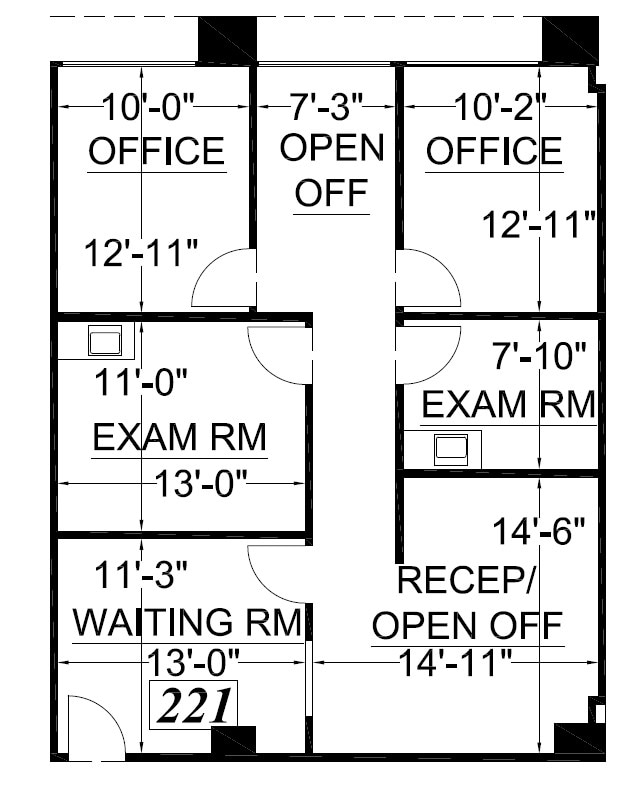 9834 Genesee Ave, La Jolla, CA for lease Floor Plan- Image 1 of 1