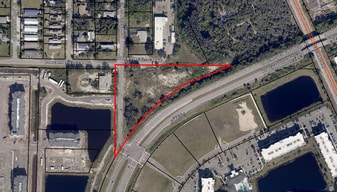 Lighted Intersection -Light Industrial Zoning - Land