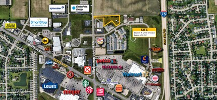 1851 Towne Park Dr, Troy, OH - Aerial map view