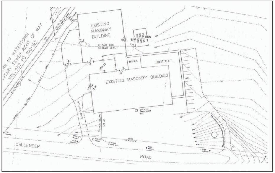 40 Callender Rd, Watertown, CT for sale - Site Plan - Image 1 of 1