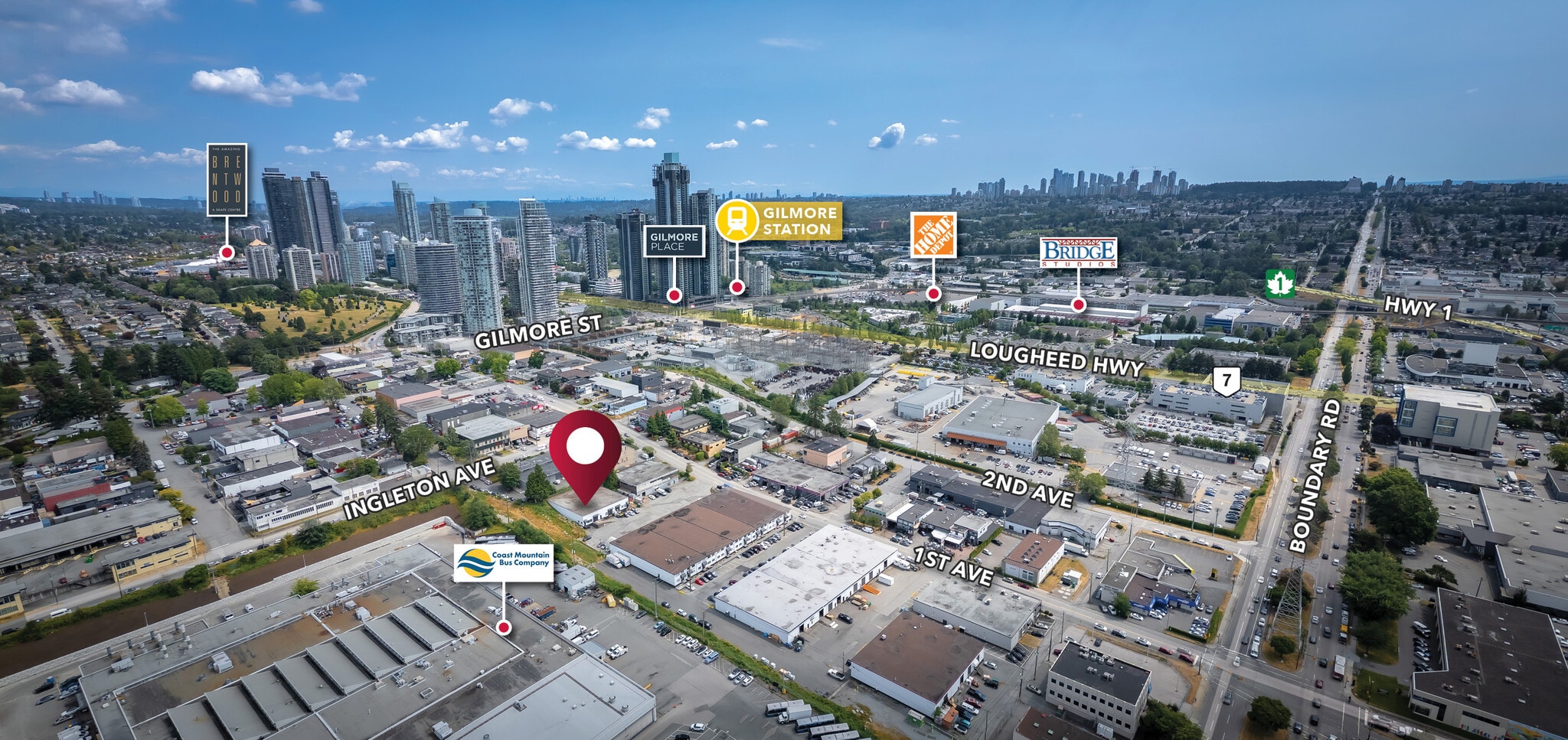 3815-3835 1st Av, Burnaby, BC for lease Building Photo- Image 1 of 7