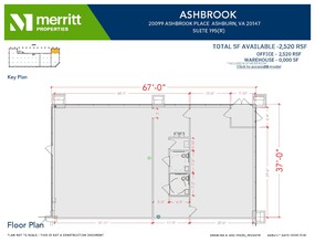 20116 Ashbrook Pl, Ashburn, VA for lease Floor Plan- Image 1 of 1