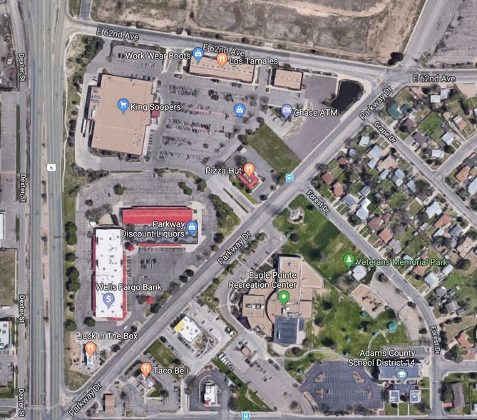 4970 E 62nd Ave, Commerce City, CO for lease - Aerial - Image 1 of 1