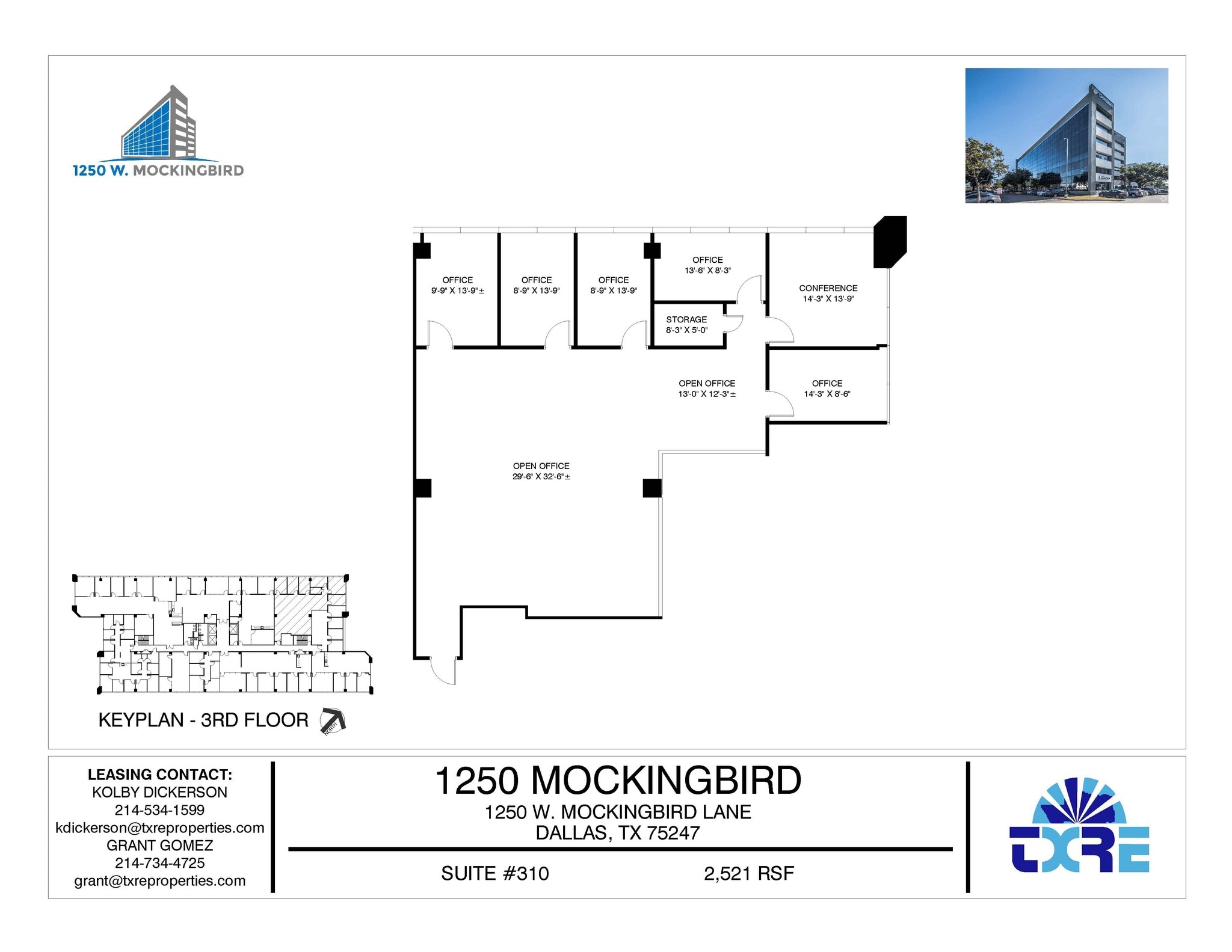 1250 W Mockingbird Ln, Dallas, TX for lease Floor Plan- Image 1 of 1
