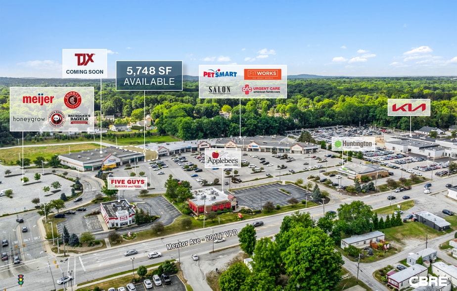 9110-9170 Mentor Ave, Mentor, OH for lease - Building Photo - Image 2 of 11