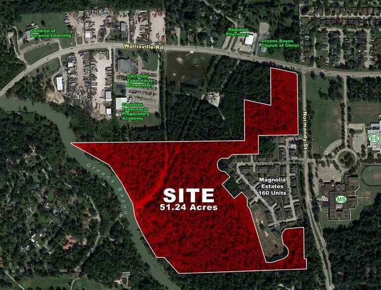 Wallisville & Normandy St, Houston, TX, 77015 Commercial Land For