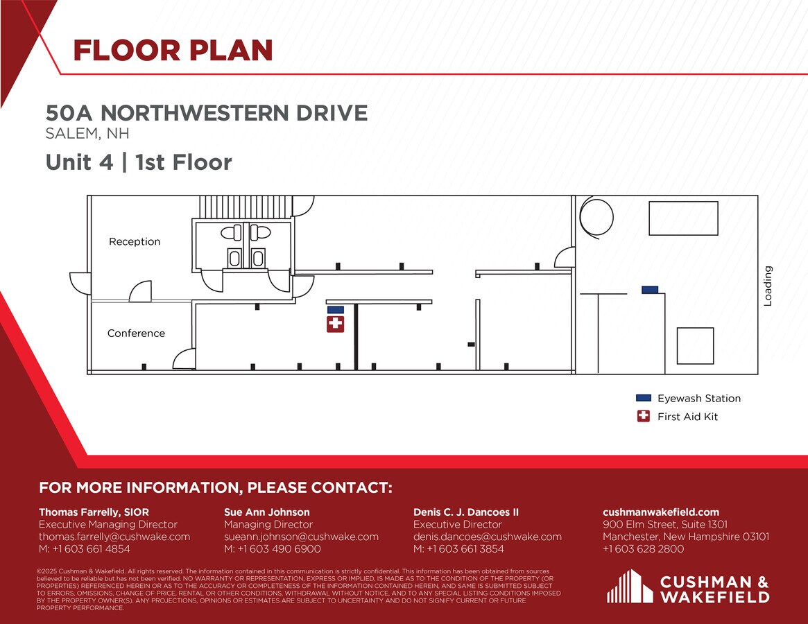 50A Northwestern Dr, Salem, NH 03079 - Unit 4 - - Floor Plan - Image 1 of 2
