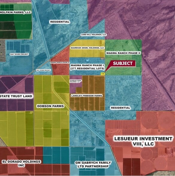 NWC Judd Rd & Cooper Rd, Chandler Heights, AZ for sale - Aerial - Image 2 of 2