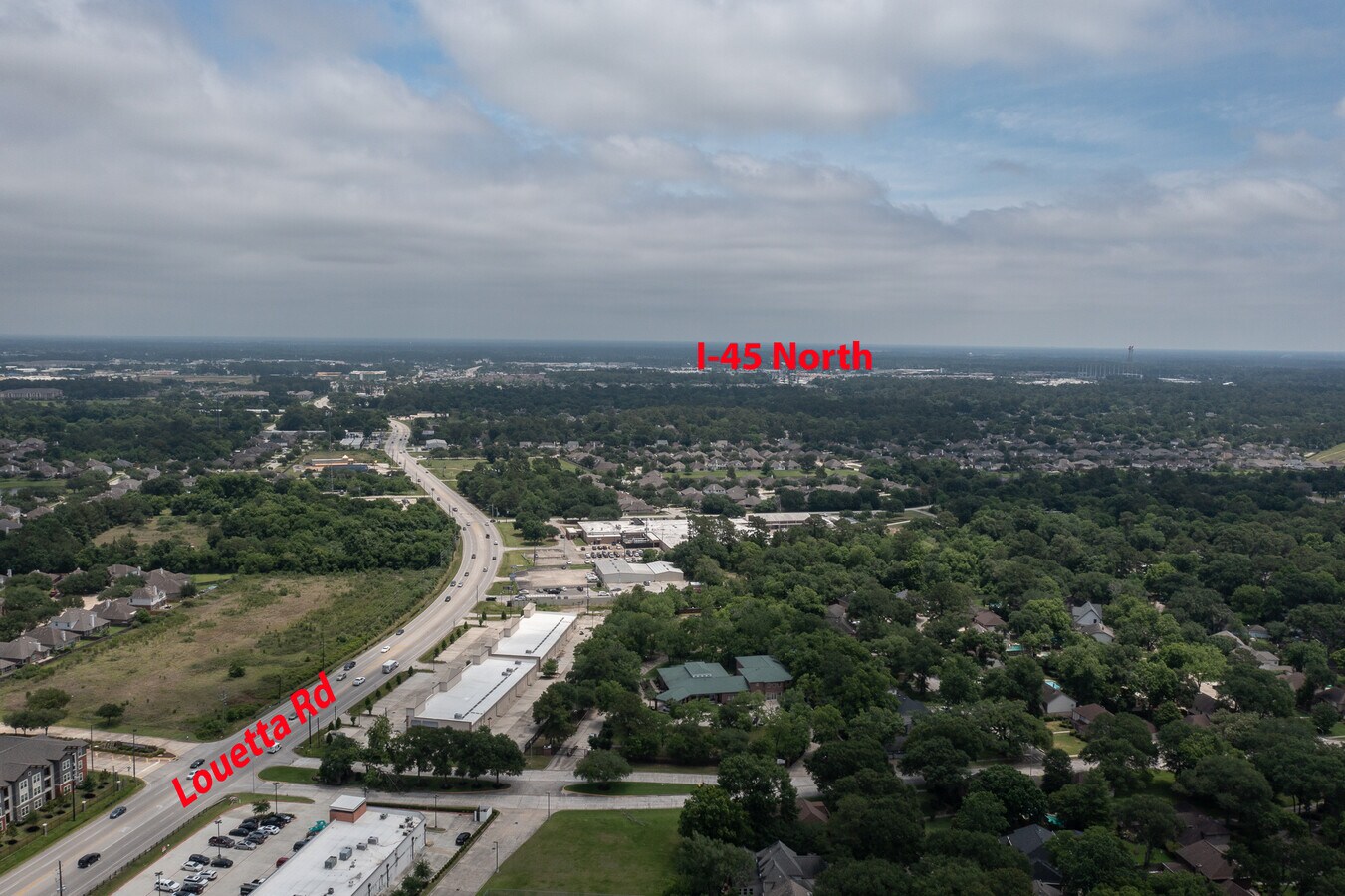 3527 Louetta Rd, Spring, TX 77388 Intersection of Louetta Road and