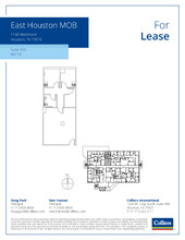 1140 Westmont Dr, Houston, TX for lease Floor Plan- Image 1 of 1