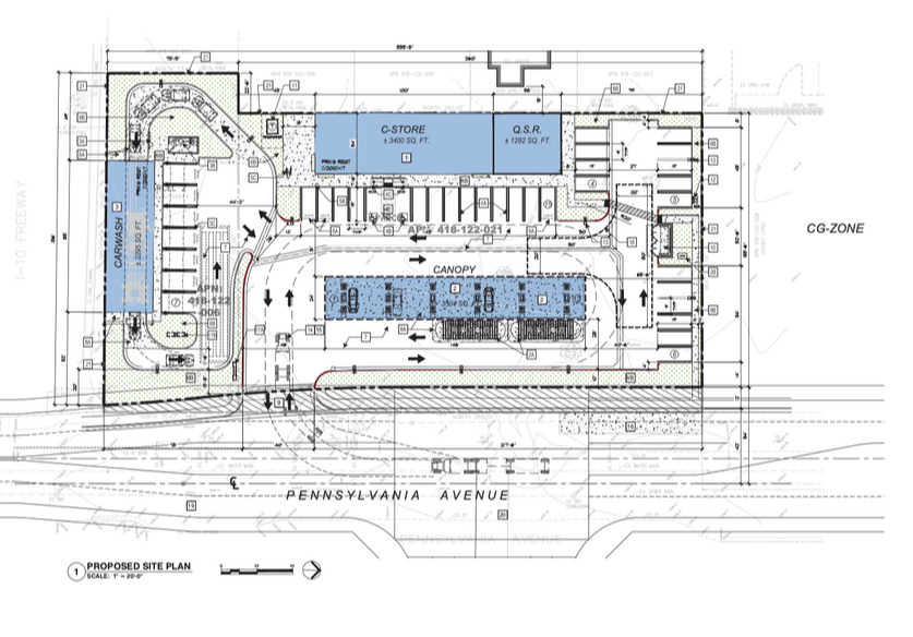 545 Pennsylvania Ave, Beaumont, CA for sale - Site Plan - Image 1 of 5