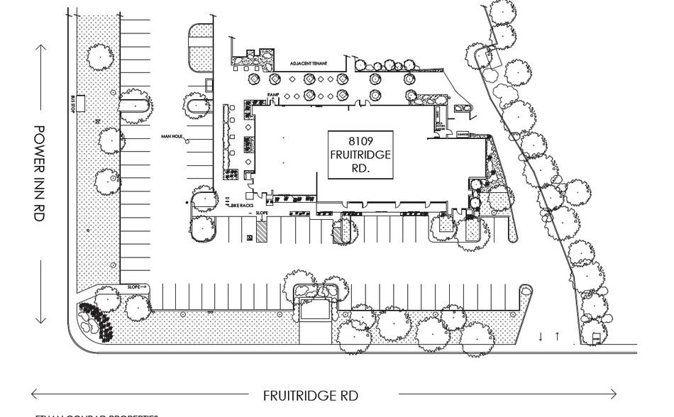 8100-8109 Fruitridge Rd, Sacramento, CA for lease - Site Plan - Image 2 of 2