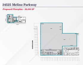 34525 Melinz Pky, Eastlake, OH for lease Floor Plan- Image 2 of 2